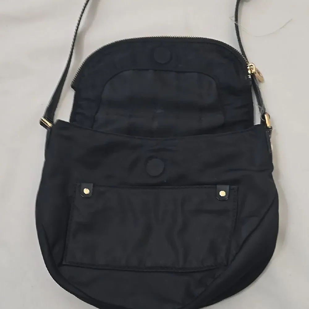 Marc by Marc Jacobs Black Crossbody with Gold Accents - Picture 3 of 12